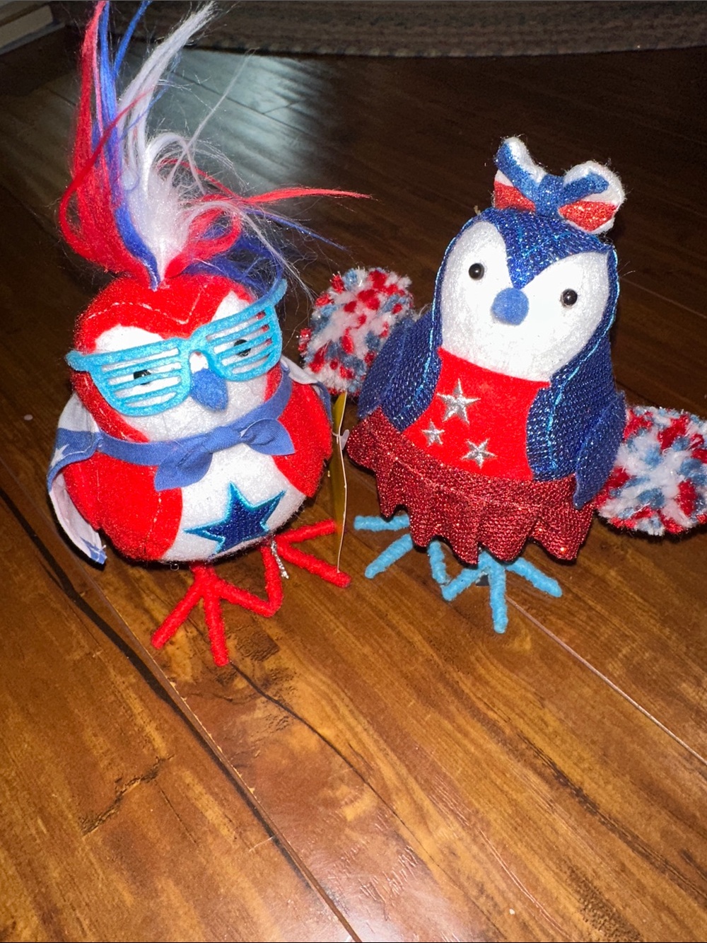 Target Featherly Friends Patriotic Cheery & Hero Bird Pair 2025 4th of July